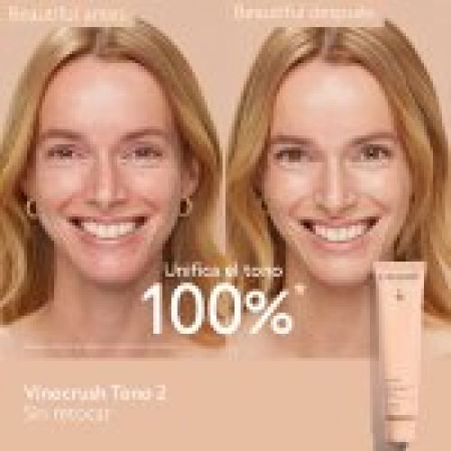 2 Vinocrush Crème Teintée 2 Before after Caudalie ES