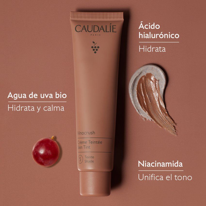 5 Vinocrush Crème Teintée 5 Ingredients Caudalie ES