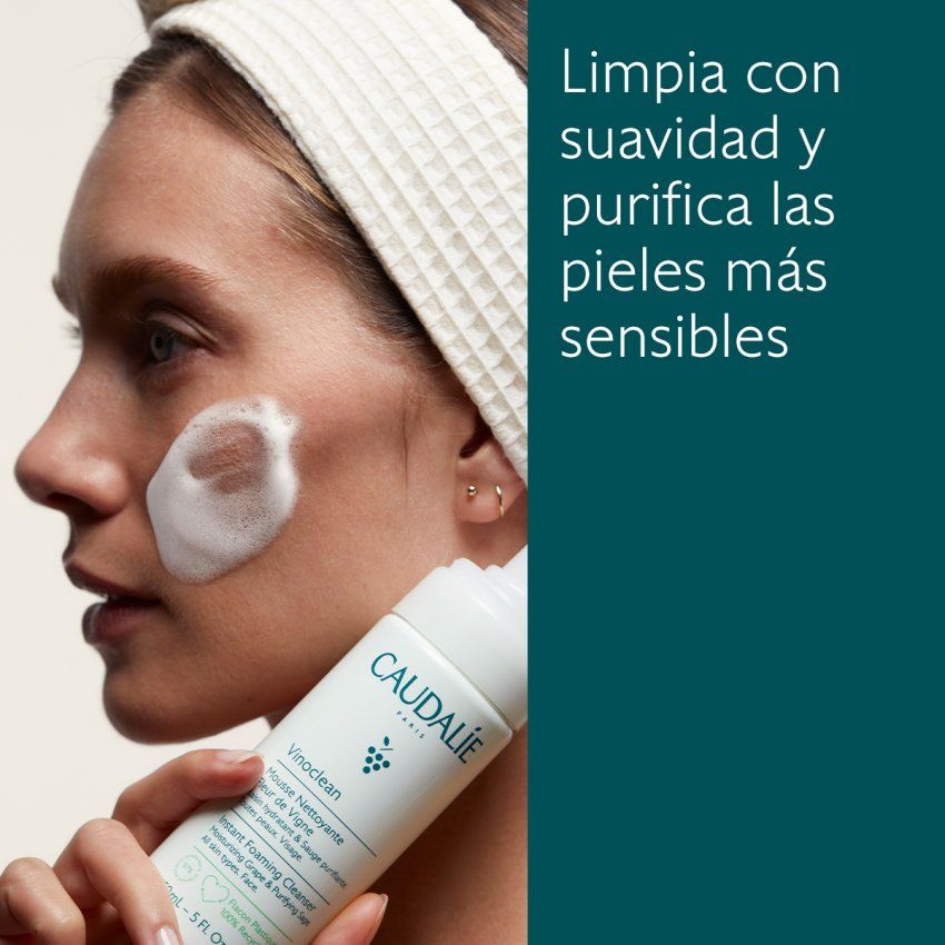 2 Vinoclean Mousse Clinical Caudalie ES