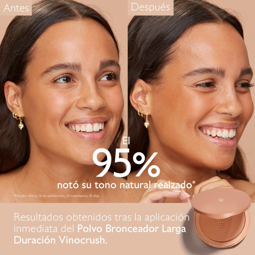 2 Vinocrush Poudre Before after Caudalie ES