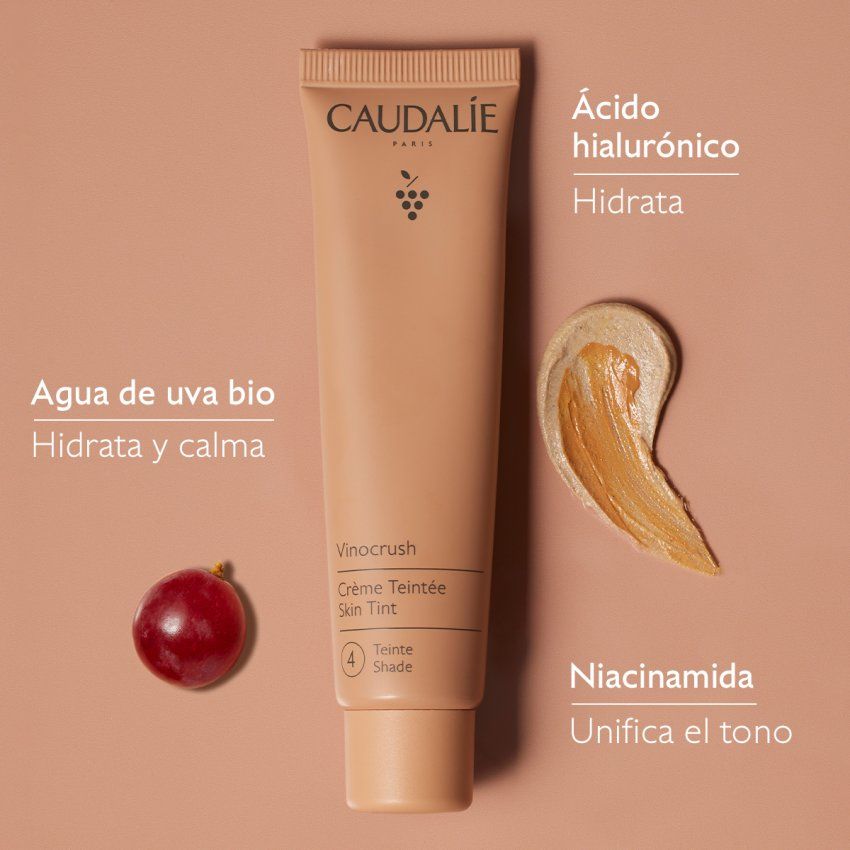 5 Vinocrush Crème Teintée 4 Ingredients Caudalie ES