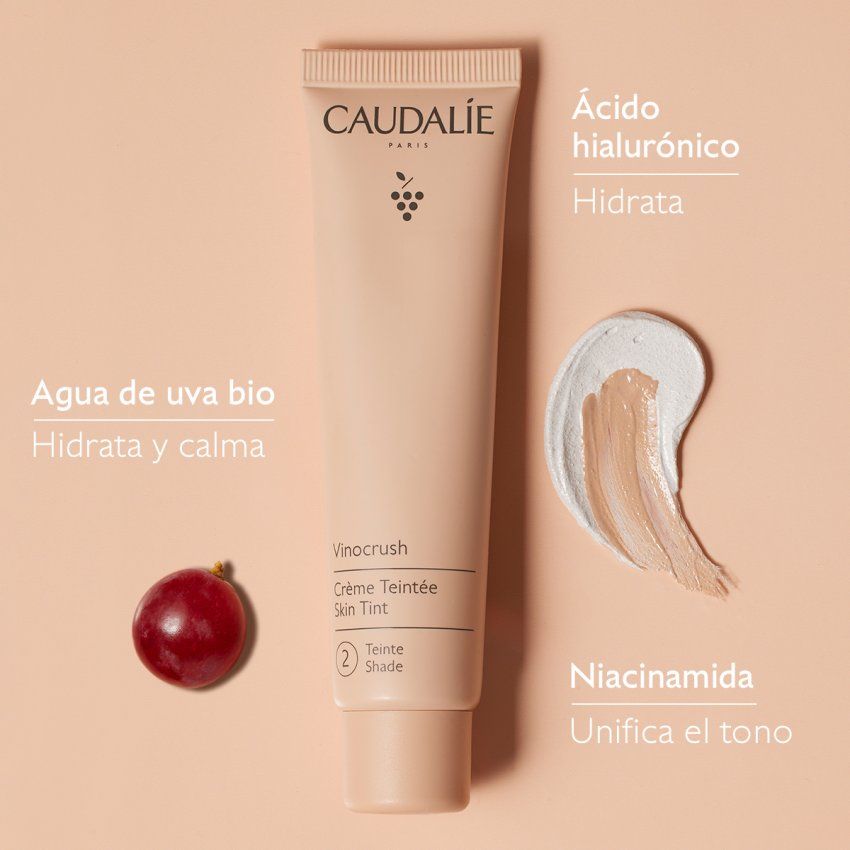 5 Vinocrush Crème Teintée 2 Ingredients Caudalie ES